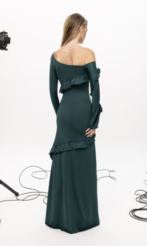 Dalia Green Dress 4