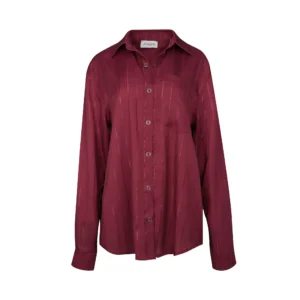 Chloe unisex shirt wine red 3